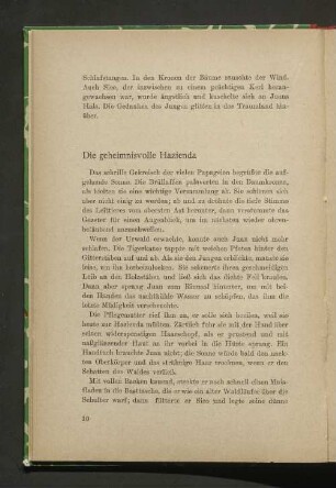 Die geheimnisvolle Hazienda
