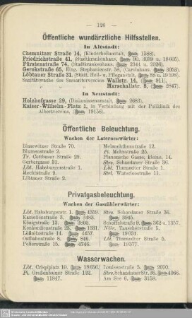 Öffentliche wundärztliche Hilfsstellen