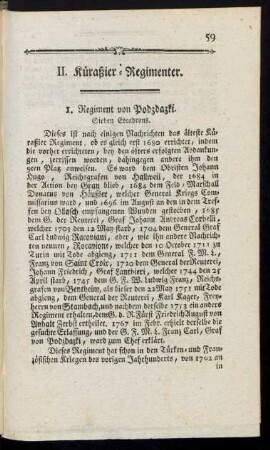 II. Küraßier-Regimenter