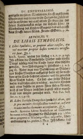 Articulus V. De Libris Symbolicis. - Articulus XV. De Gratia Dei.
