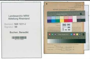 Entnazifizierung Benedikt Buchen , geb. 07.08.1904 (Wirtschaftstreuhaender)