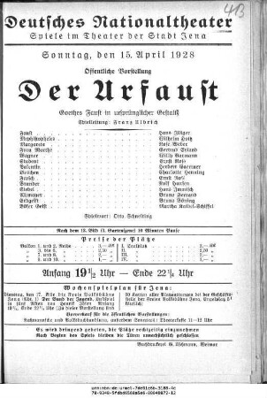 Der Urfaust