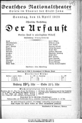 Der Urfaust
