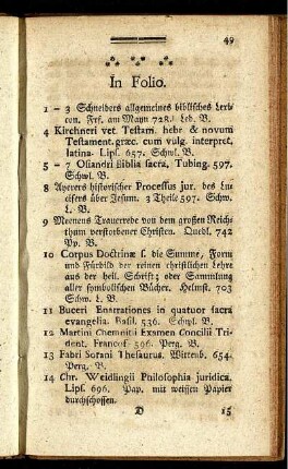In Folio.