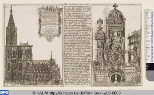 Straßburger Münster und astronomische Uhr