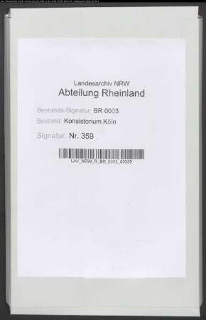 Seminarium in Köln