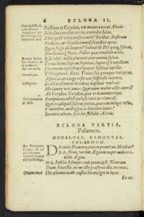 Ecloga Tertia.