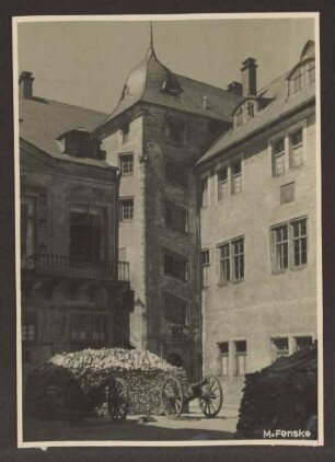 Schlossinnenhof. Detmold, Schlossplatz