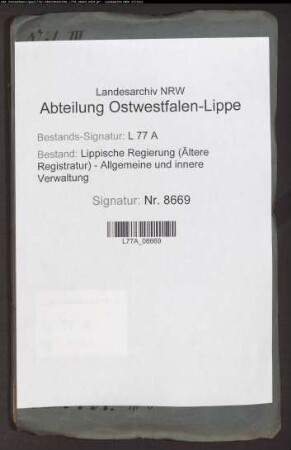 Humfelder Landstraße (Chaussee), Bd. 3