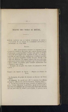 Traite des noirs au Bresil.