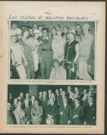 Las visitas de nuestros huéspedes