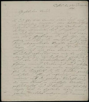 Brief von Louis Spohr an Edward Taylor