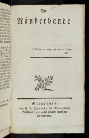 Die Räuberbande