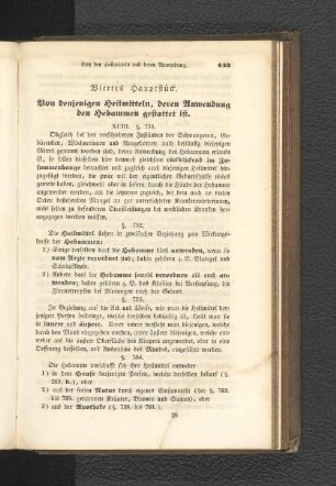 Viertes Hauptstück. Von denjenigen Heilmitteln, ...