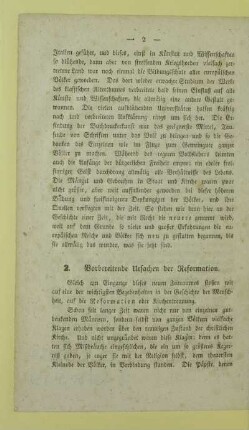 2. Vorbereitende Ursachen der Reformation