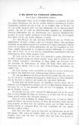 3. Der Betrieb des Cuxhavener Fischmarktes.