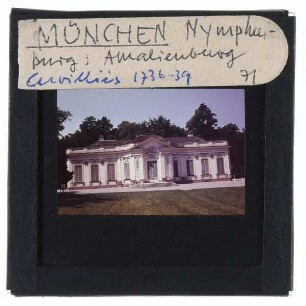 München, Schlossanlage Nymphenburg, Amalienburg,München, Schlosspark Nymphenburg