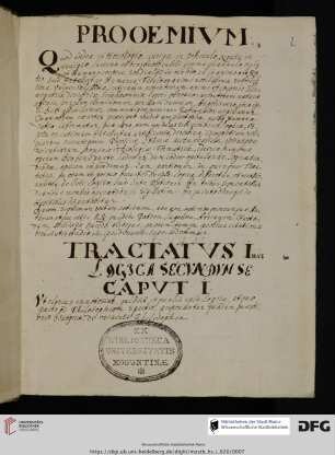 Tractatus logicus