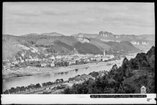 Bad Schandau und die Schrammsteine