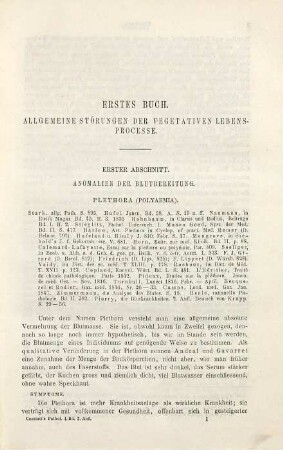 Die specielle Pathologie und Therapie : vom klinischen Standpunkte aus bearbeitet, 1