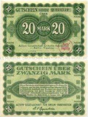 Agfa, 20 Mark