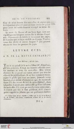 (Lettre CCXI - CCXX)