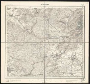 Meßtischblatt [7220] : Möhringen, 1911 : Möhringen. - 1:25000. - Stuttgart, 1911. - 1 Kt.
