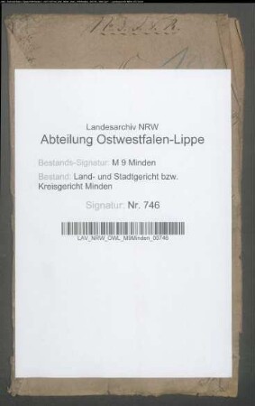 Sonstige: Johanning, Friedrich Wilhelm: