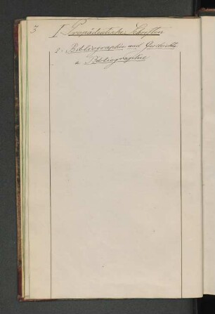 2. Bibliographie und Geschichte a Bibliographie