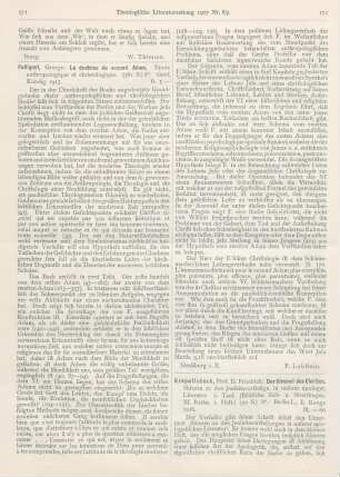 171-172 [Rezension] Fulliquet, Georges, La doctrine du second Adam