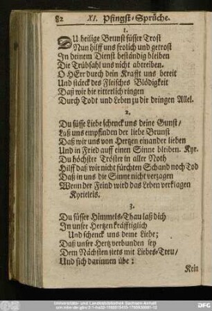 [XI. Pfingst-Sprüche.]