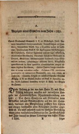 Bibliothek der neuesten juristischen Litteratur : für das Jahr .... 5, 5. 1787