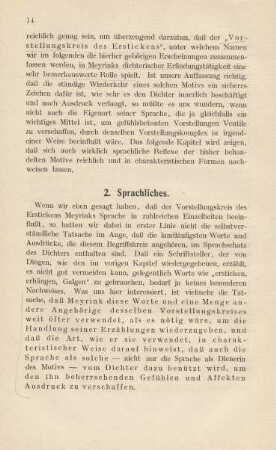 2. Sprachliches