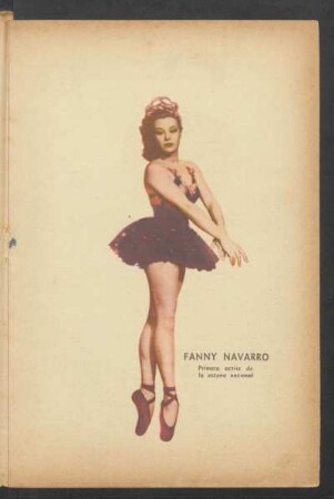 Fanny Navarro, primera actriz de la escena nacional - [Fotografía]