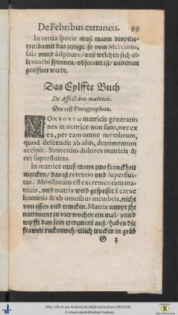 Das Eylffte Buch.