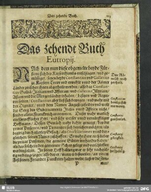 Das zehendt Buch Eutropij
