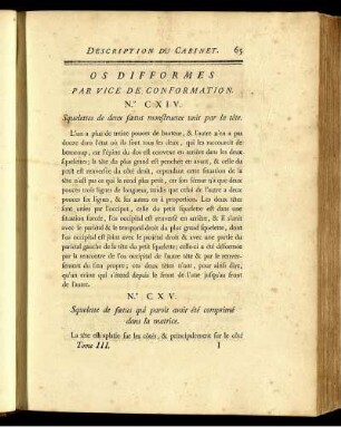 Os Difformes par vice de conformation.