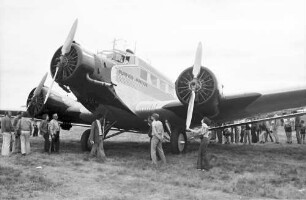Freiburg: Oldtimer JU 52 (1932)