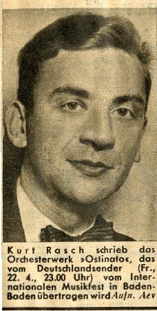 Rasch, Kurt