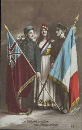 La Victoire protège nos Armes alliées