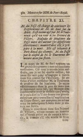 Chapitre XI. - Chapitre XVI.