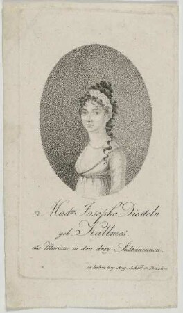 Bildnis der Josephine Diesteln