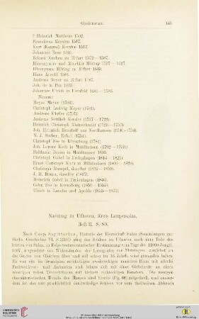 Nachtrag zu Ufhoven, Kreis Langensalza, Heft II. S.80