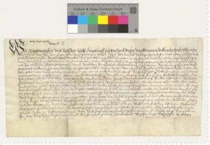 Bürgermeister und Rat verschreiben dem Bürgermeister Jürgen von Dassel für 3000 Mark einen Zins von 150 Mark.