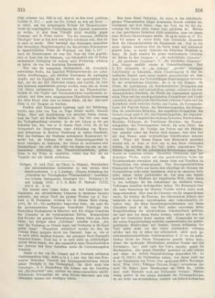 315-318 [Rezension] Krüger, Gustav, Geschichte der altchristlichen Litteratur in den ersten drei Jahrhunderten