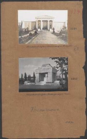 Ehrendenkmal auf dem Militärfriedhof in St. Quentin