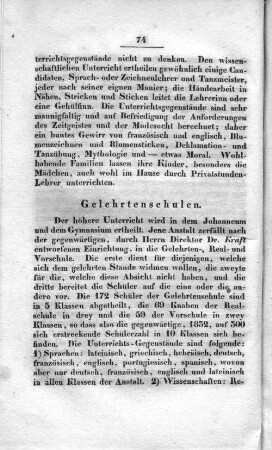 Gelehrtenschulen.