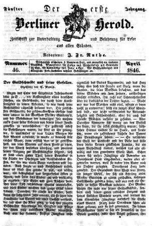 Nummer 46, April 1846