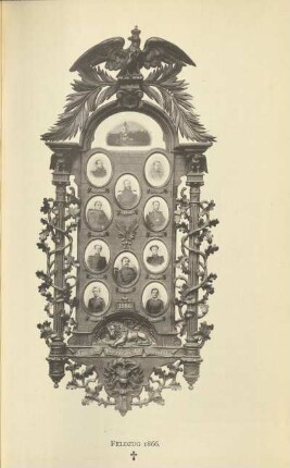 Tafel: [Die in den Feldzügen 1866 und 1870/71 gestorbenen Offiziere. Tablau 1]