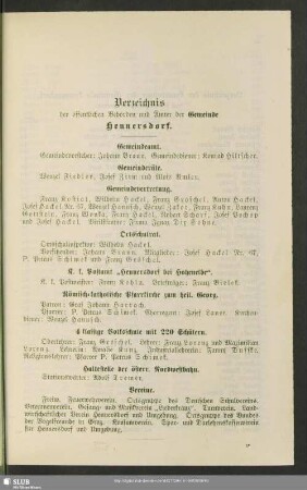 Gemeinde Hennersdorf